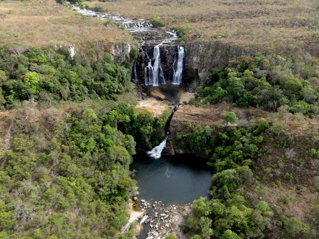 Salto Corumba Hotel Camping Clube Corumbá de Goiás Exterior foto